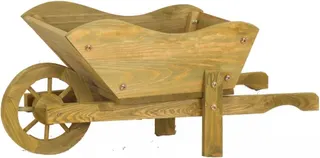 Carretilla Plantador de Madera Pequeña