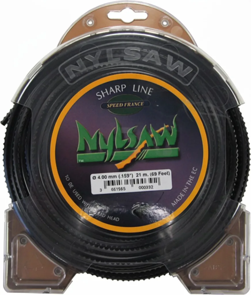 Hilo Desbrozadora Nylon Dentado 4 mm 21 Metros