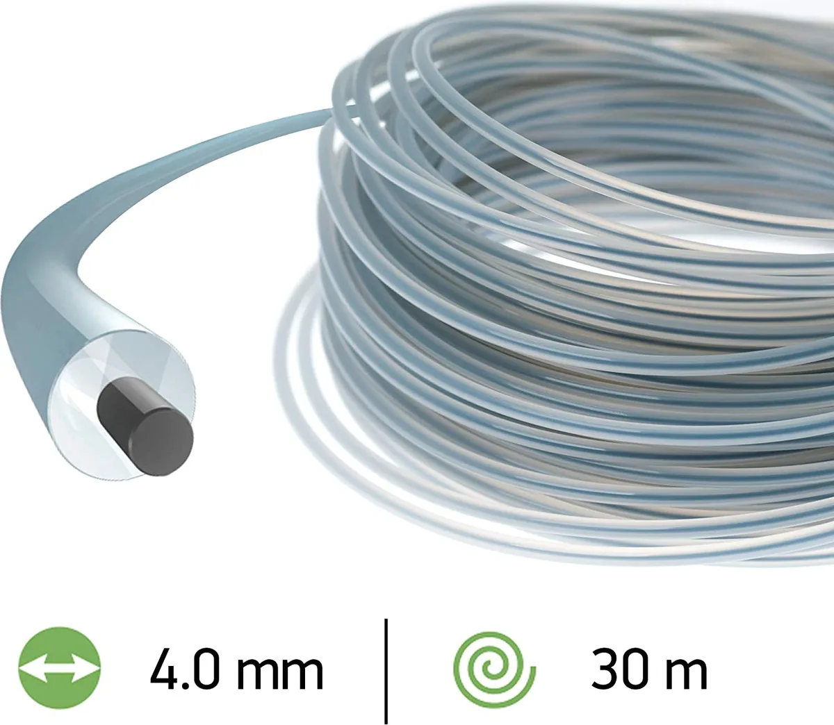 Hilo Nylon Desbrozadora Duoline 4.0 mm 30 Metros — foto 4