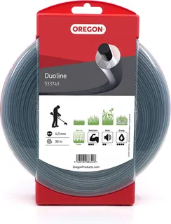 Hilo Nylon Desbrozadora Duoline 4.0 mm 30 Metros