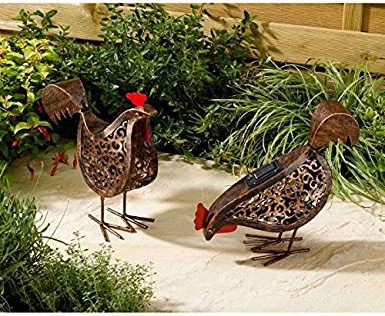 Gallina Metalica Led Cabeza Abajo — foto 2