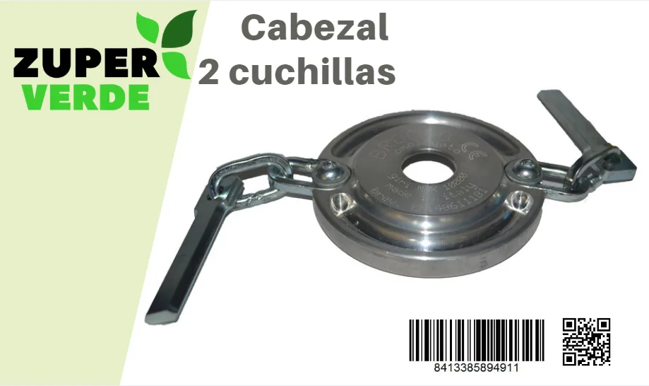 Cabezal Desbrozadoras Maxi 2 Cadenas con Cuchillas — foto 2