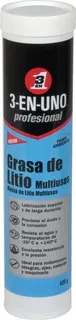 3 en 1 Grasa blanca Litio 400ml Cartucho