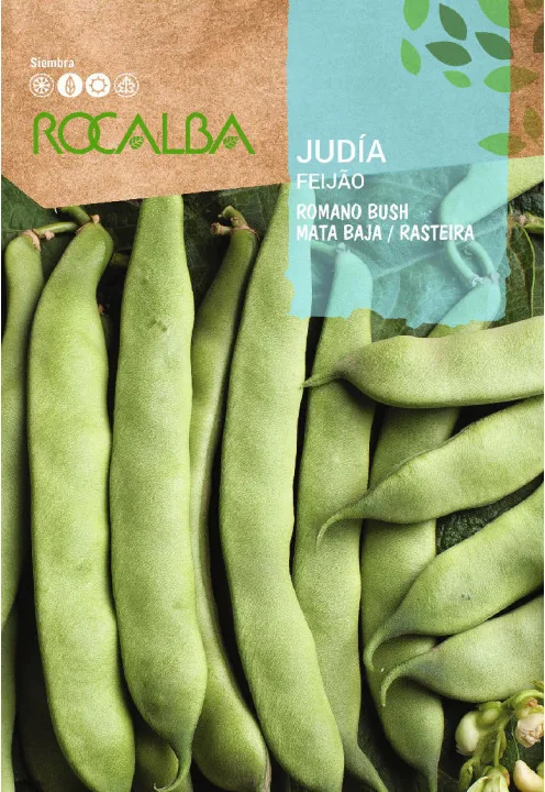 Semilla Judia Romano Bush Mata Baja 250 gr — foto principal