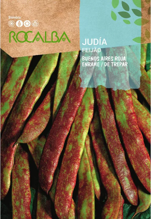Semilla Judia Buenos Aires Vaina Roja 250 gr