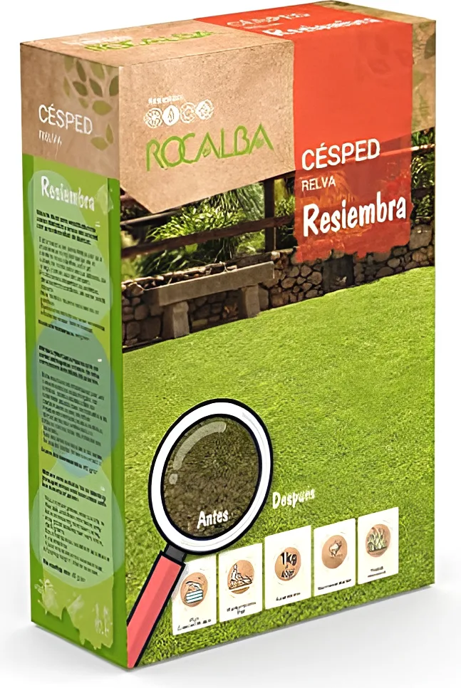 Semilla Cesped Formula Resiembra 1 kg