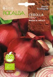 Semilla Ecologica Cebolla Morada de Amposta