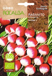 Semilla Ecologica Rabanito National 2