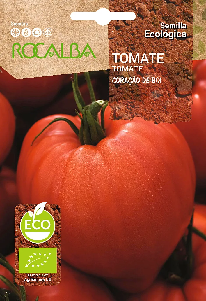 Semilla Ecologica Tomate Corazon de Buey