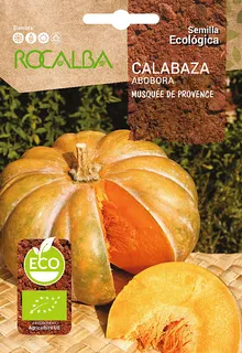 Semilla Ecologica Calabaza Musquee de Provence 3 gr