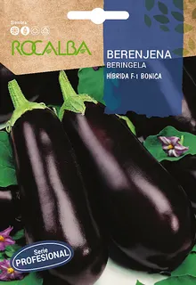 Semilla Profesional Berenjena Hibrida F1 Bonica