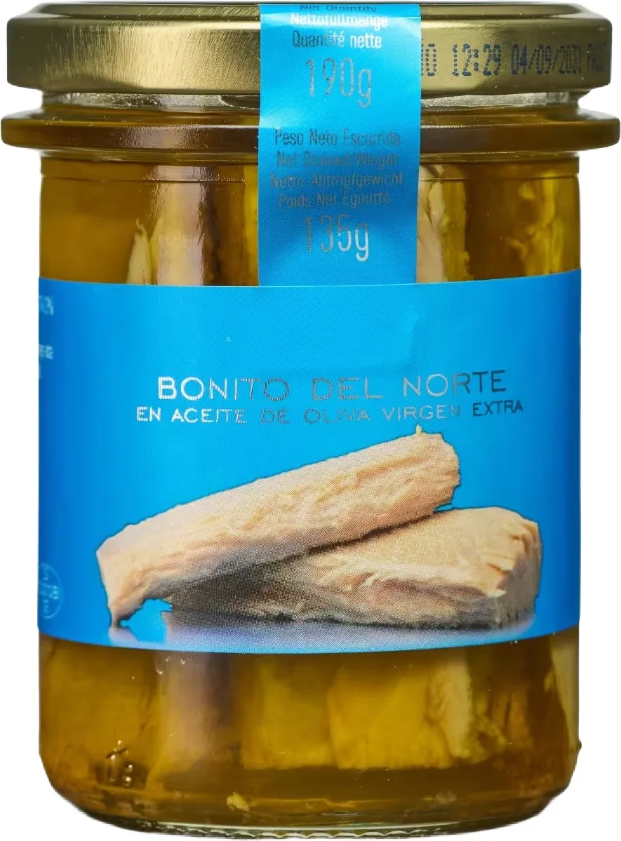 Bonito del Norte en Aceite de Oliva Virgen Extra 190 gr