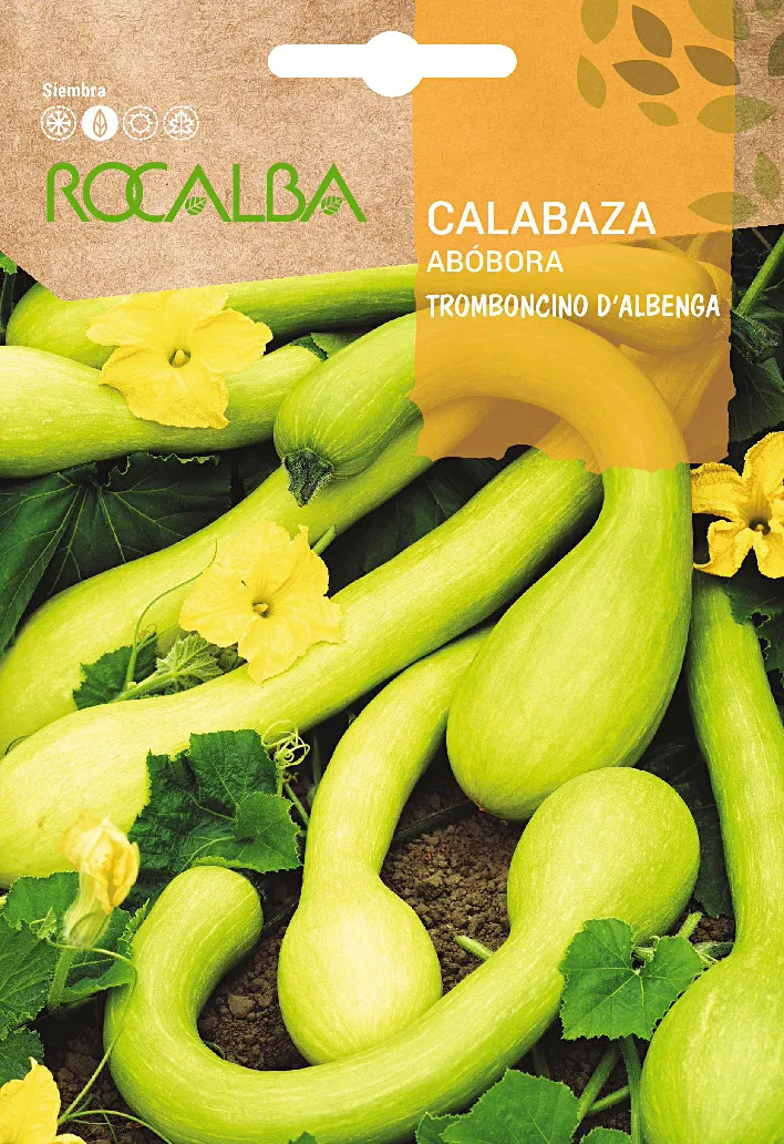 Semilla Calabaza Tromboncino D´albenga 5 gr