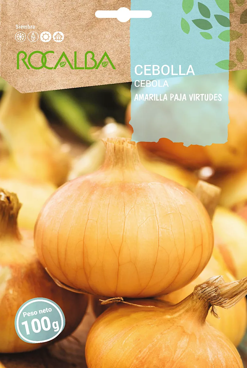 Semilla Cebolla Amarilla Paja de Las Virtudes 100 gr