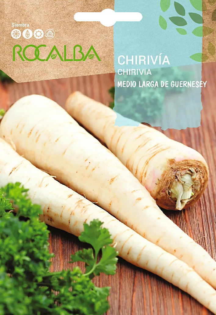 Semilla Chirivia Medio Larga de Guernesey