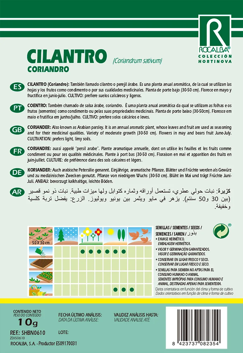 Semilla Cilantro Coriandro — foto 2
