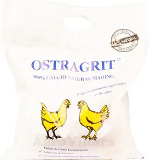 Conchilla Ostra Natural para Gallinas Ostragrit 5 kg