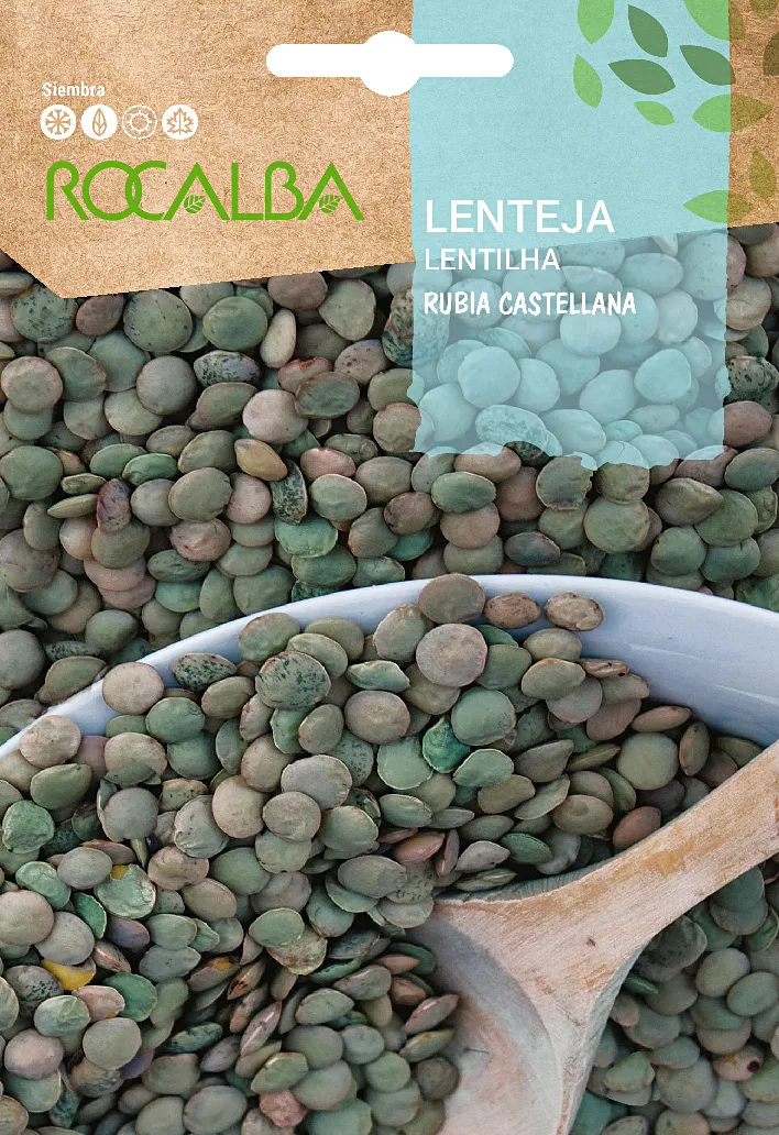 Semilla Lentejas Castellana Rubia