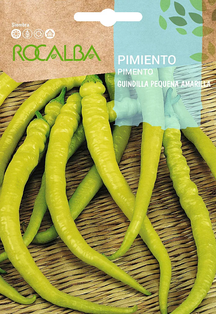 Semilla Pimiento Guindilla Pequeña Amarilla Vasca (Piparra)
