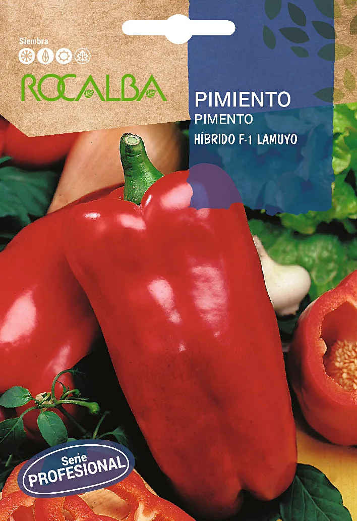 Semilla Profesional Pimiento Hibrido F1 Lamuyo