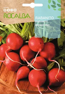 Semilla Rabanito Redondo Rojo "crimson Giant"