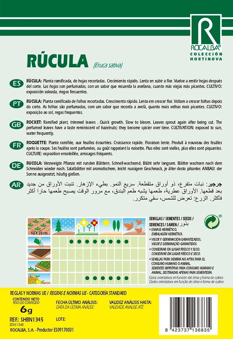 Semilla Rucula — foto 2
