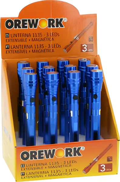 Linterna Orework 1135 Led Exte Magn. Pilas — foto 2