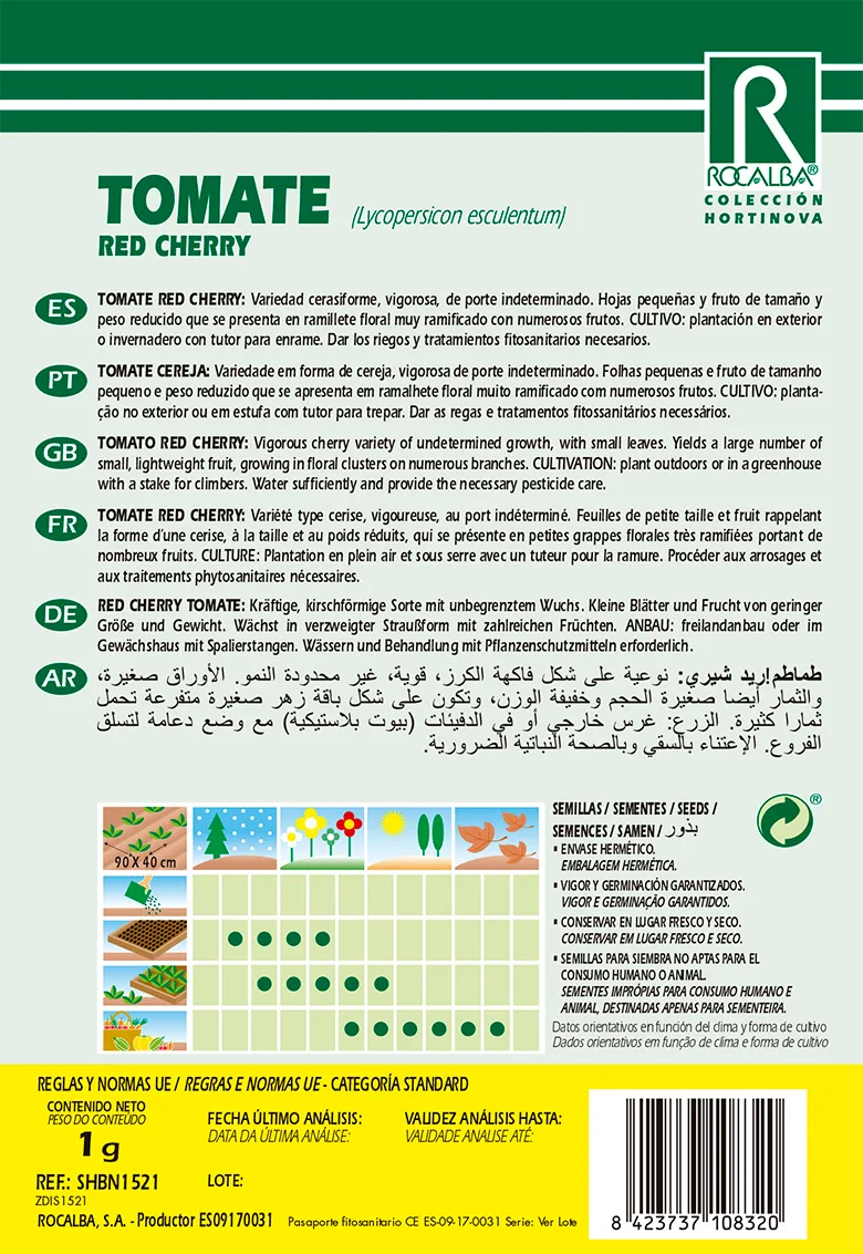 Semilla Tomate Cherry — foto 2