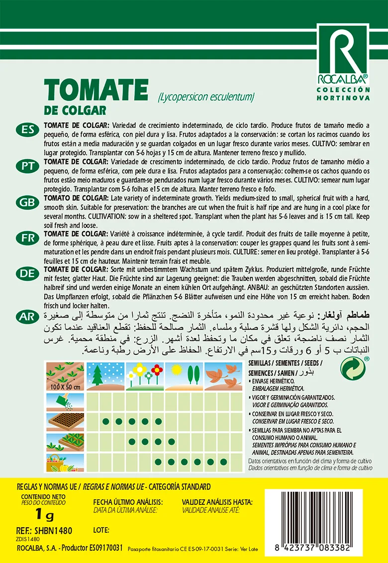 Semilla Tomate de Colgar — foto 2