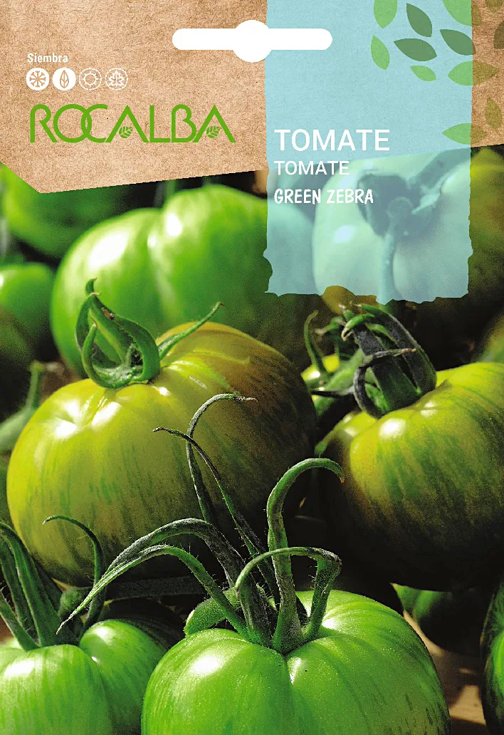 Semilla Tomate Green Zebra