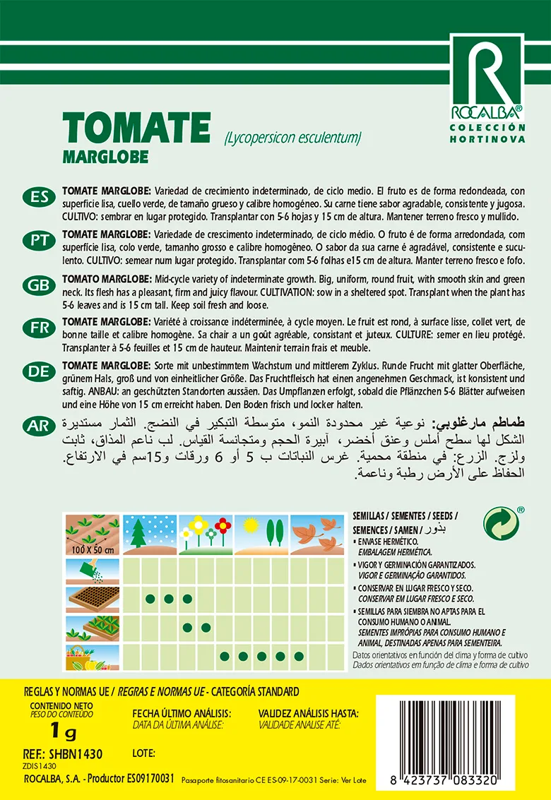 Semilla Tomate Marglobe — foto 2