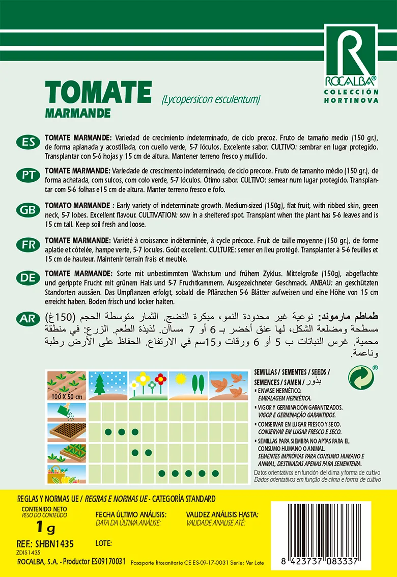 Semilla Tomate Marmande — foto 2