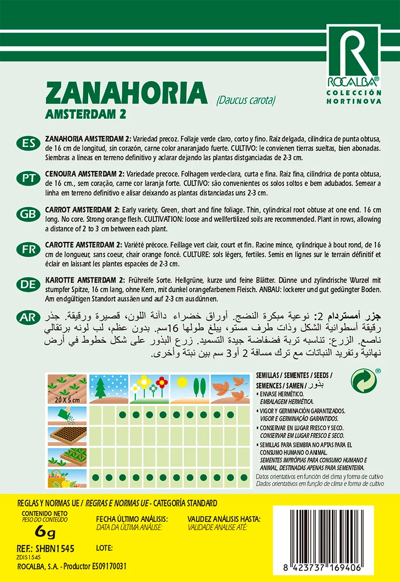 Semilla Zanahoria Amsterdam 2 — foto 2