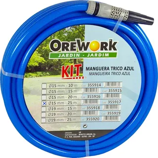 Manguera Riego Jardin Trico kit 19 mm 20 metros