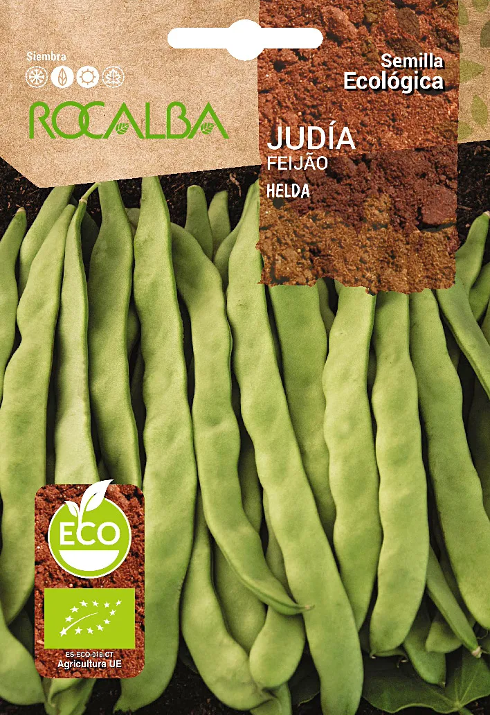 Semilla Ecologica Judia Helda