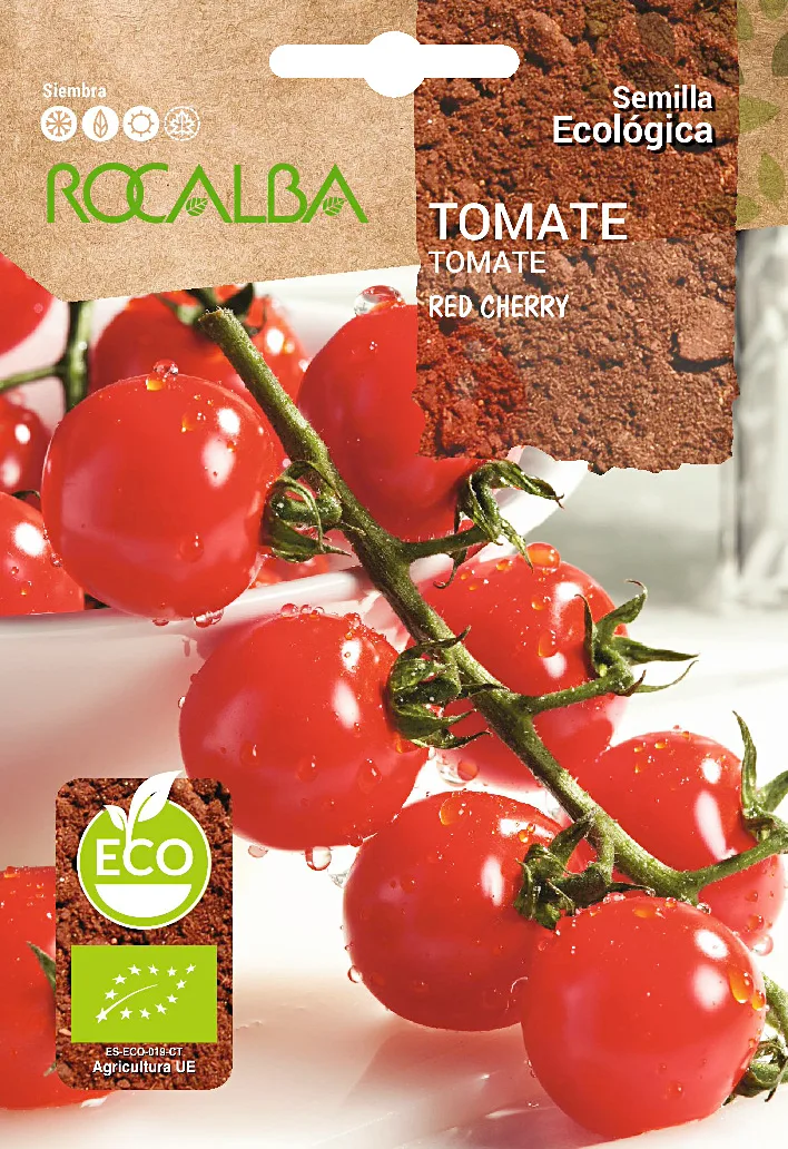 Semilla Ecologica Tomate Red Cherry