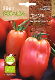 Semilla Ecologica Tomate San Marzano Gigante 2