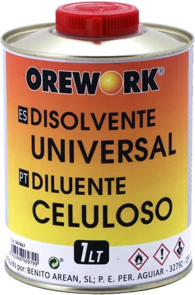 Disolvente Orework Uso General 1l