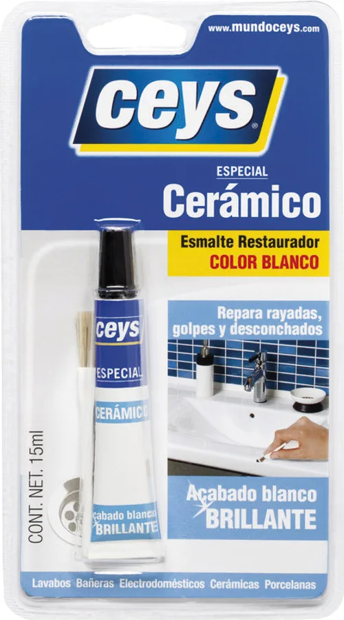 Restaurador CEYS Ceramico Blanco 15 ml. — foto 2