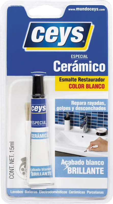 Restaurador CEYS Ceramico Blanco 15 ml.