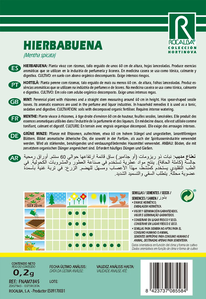 Semilla Hierbabuena — foto 2