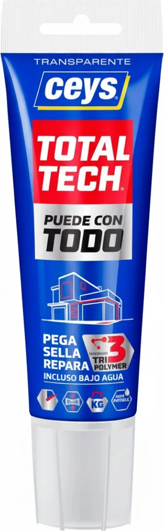 Ceys Total Tech Transparente Tubo 125 ml