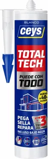 Masilla Ceys Total Tech Blanco 290 ml.