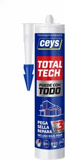 Masilla Ceys Total Tech Transparente 290 ml