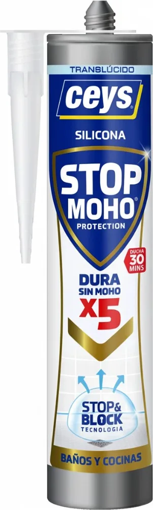 Sella Ceys Stop Moho x5 Translucido Cartucho 280 ml