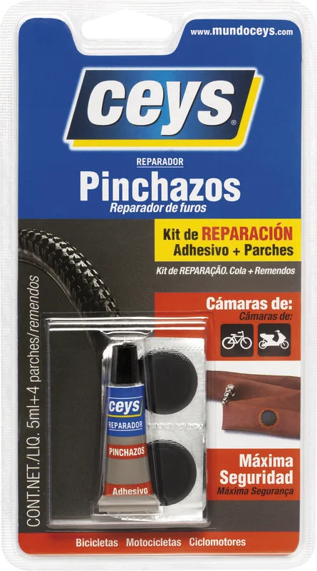 Reparador Pinchazos Ceys 6u