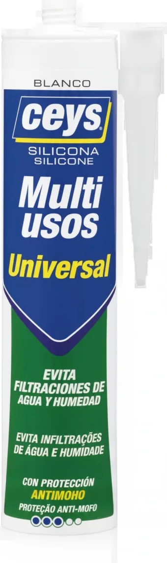 Silicona Universal Ceys Blanco Cartucho 280 ml
