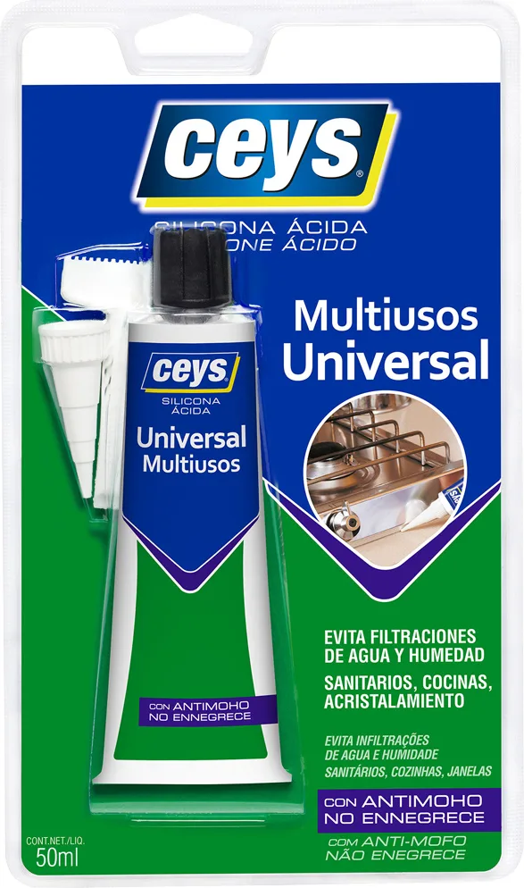 Sellaceys Silicona Acida Translucido Blister 50 ml.