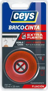 Tackceys Bricocinta Transparente 1,5 m