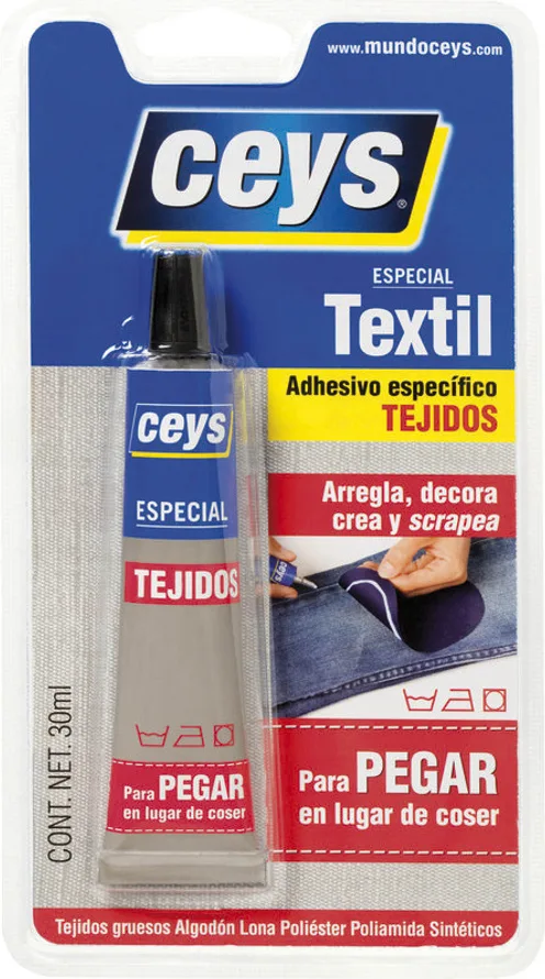 Adhesivo Textil Ceys Blister 30 ml.